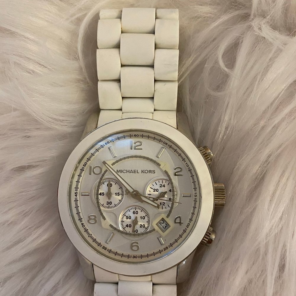 Michael Kors- White Watch